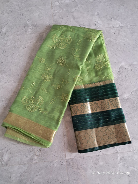 Embroidery Work sarees