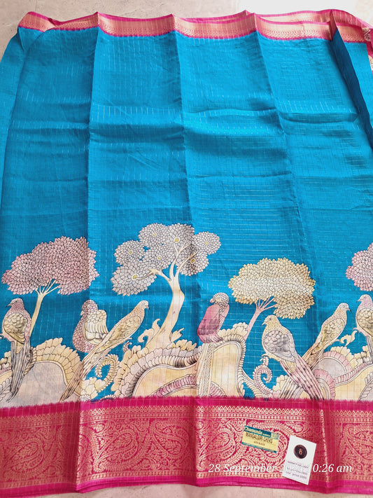 Mangalagiri checks sarees