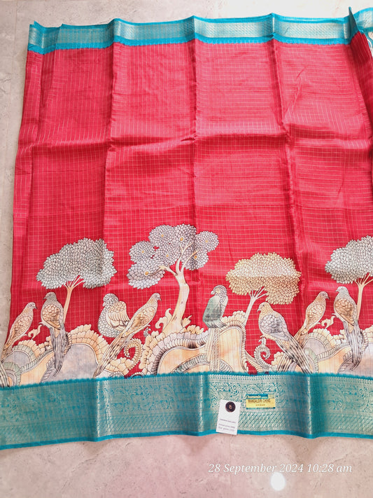 Mangalagiri checks sarees