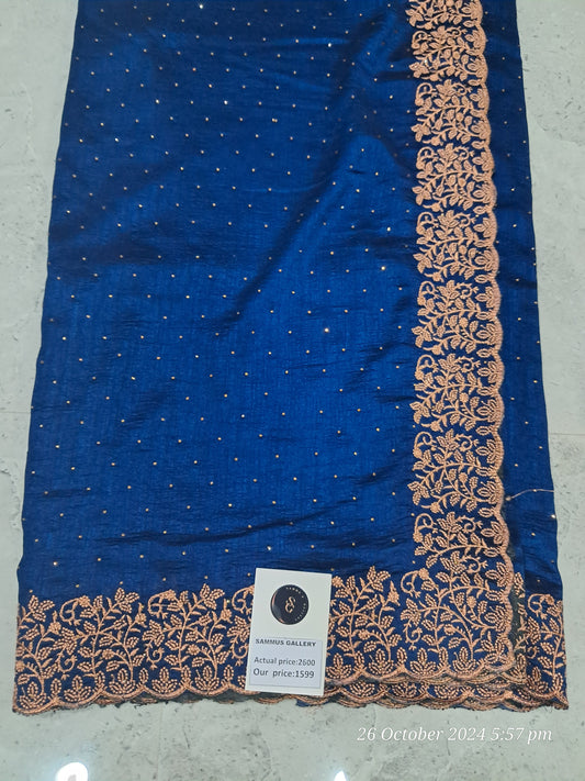 Vichitra silk sarees