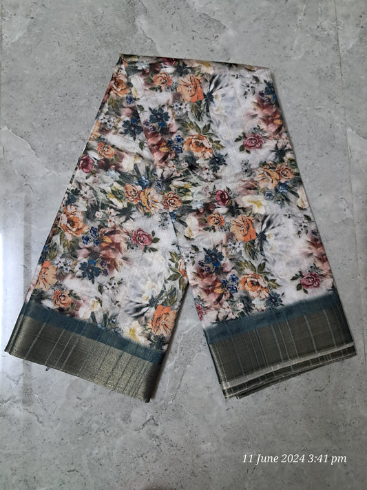 Neon silk sarees
