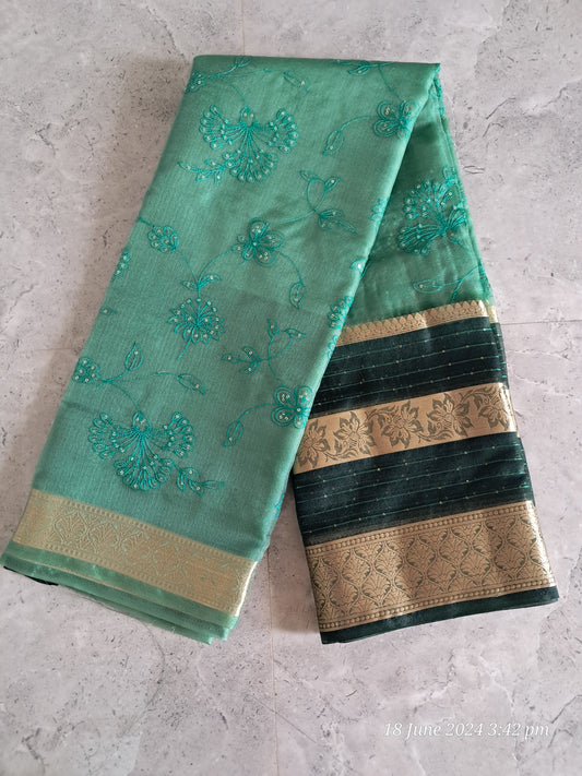 Embroidery Work sarees